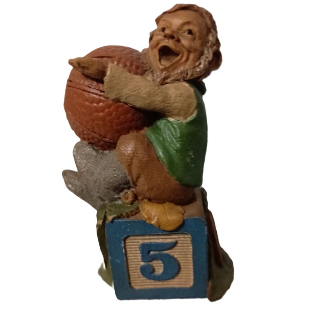 Vintage Tom Clark,  Number "5" Gnome Figurine with Ball